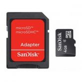 Cartão Micro SD 4GB Sandisk
